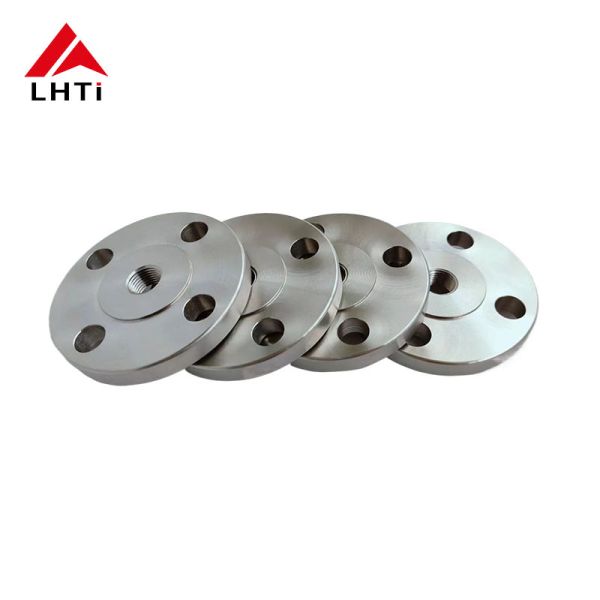 DIN 2503 Titanium Plate Slip On  Flange Gr2 Gr5 Gr7 PN40 PLRF Raised Face/Flat Face Flange Plate For Pipeline Systems