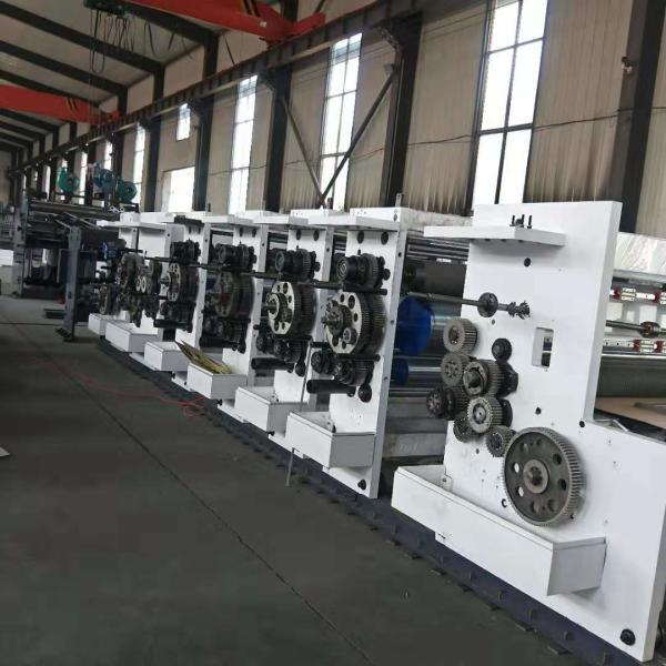 New Condition And 1 Year Warranty Corrugated Cardboard Flexo Printer Slotter Die-Cutter Stacker Machine