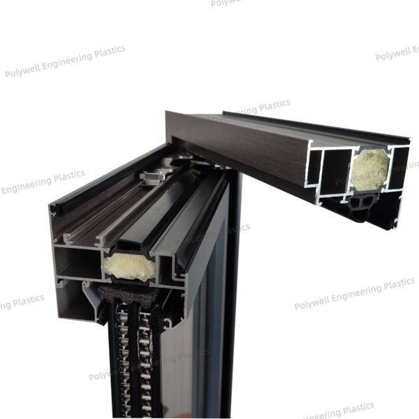 Outdoor Kitchen Aluminum Sliding Tilt Turn System Window Profile Soundproof Thermal Insulation Window
