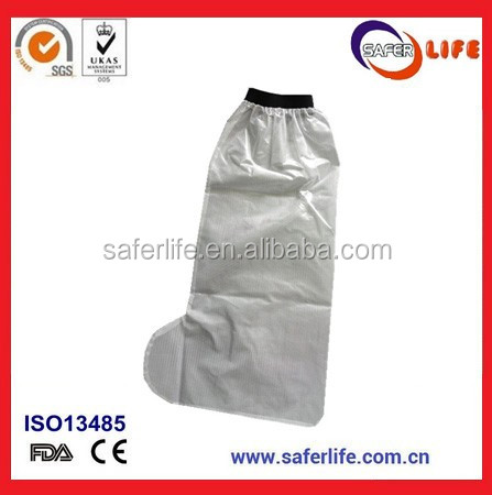 2019 New bath and swimming cover bandage reusable waterproof cast protector half leg health and household
