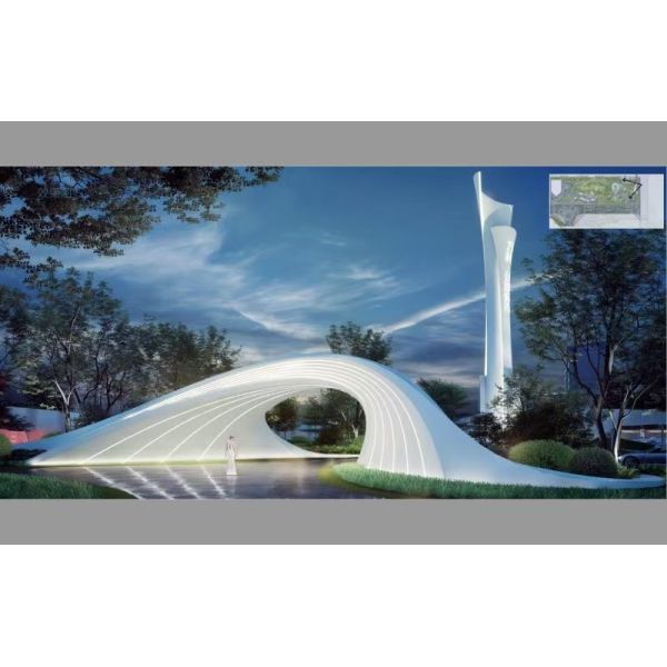 Lightweight Frame Steel Structural Fabrication Industrial Buildings Bridges