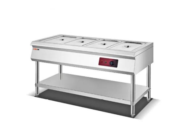 Electric Simple Type Bain Marie Cabinet Stainless Steel Food Warmer Insulation Soup Pool