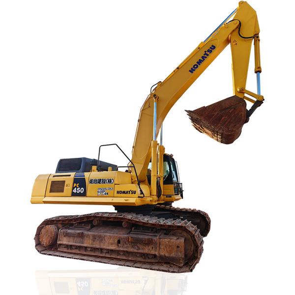 Komatsu PC450-8 Used Large Excavators 45 Tonnage 2.1m3 Capacity Bucket
