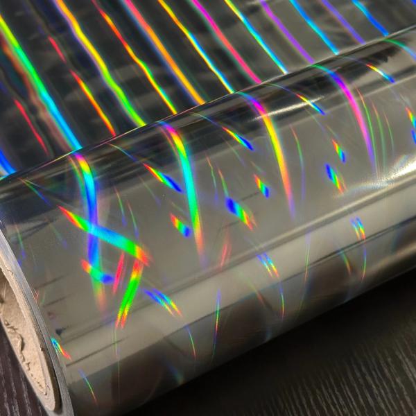 Holographic Metallized PET Thermal Lamination Film for Packaging Printing