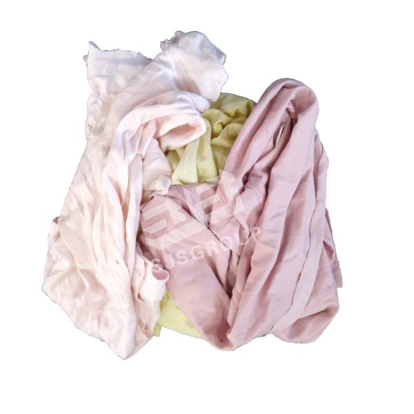 High Cotton Light Color Used T-shirt Rags Recycled Cotton Rags Strong Absorption Industrial Cleaning Cloth Rags Cleaning