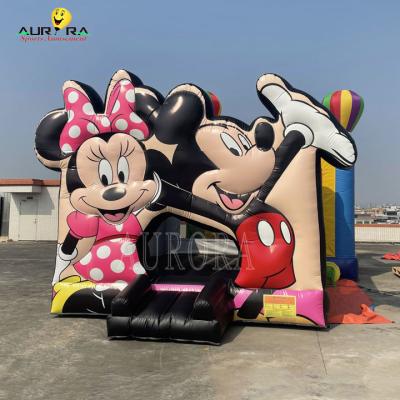 Personagem de desenho animado inflável Adultos Castelo saltável Crianças Castelo saltável PVC