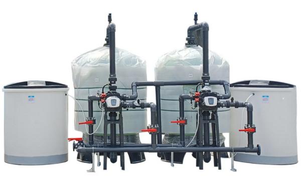 Large Industrial Heavy Duty Boiler Automatic Water Softeners With 20T Capacity