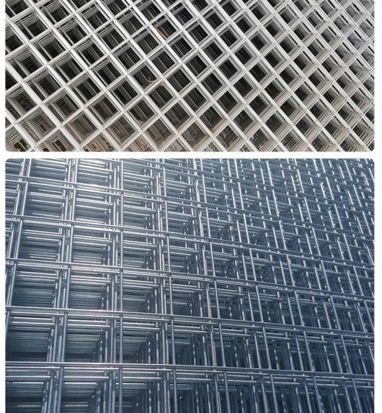 A eletricidade galvanizou a cor soldada da prata de Mesh Panels 10*10cm do fio
