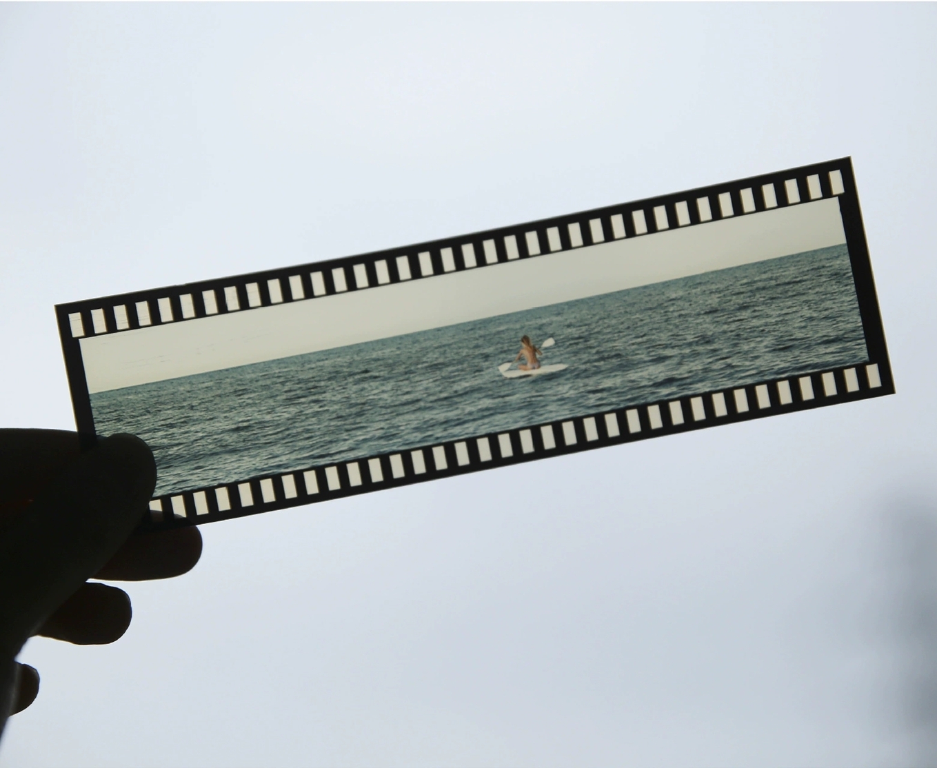 Film Strip Decorative Paper Cards With Translucent Windows For Scrapbooking
