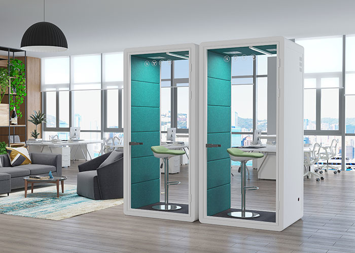 Качественный молчаливый кабинетка для записи ПЭТ акустический фильт в панели для уменьшения 35db для одного человека размер S