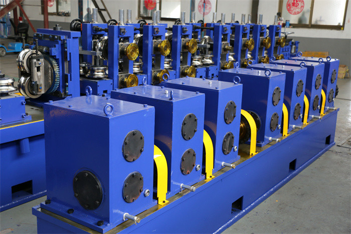 Straight Seam Welding Galvalized Steel Black Steel Tube Mill Line HG 60