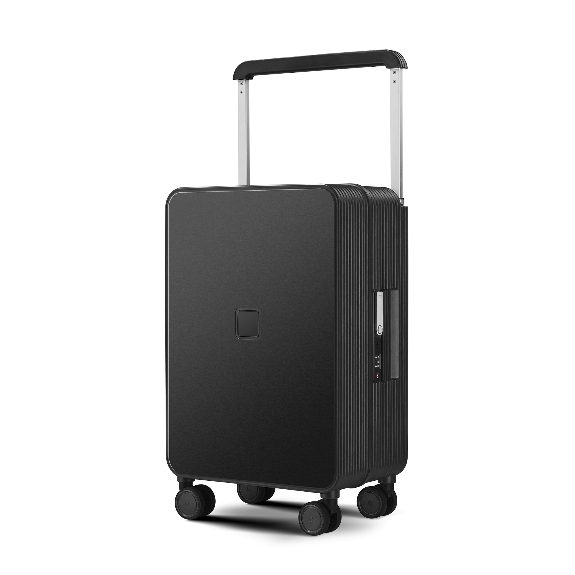 20-Inch Creative Student Suitcase New PP Scooter Trolley Case with Combination Lock Multi-Function Boarding Luggage for Travel