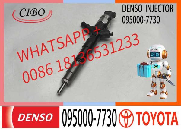 Fornecedor rápido Injetor de combustível de trens comuns 095000-7730 Bocal de injeção de combustível diesel 23670-39295 23670-30320 Para Toyota