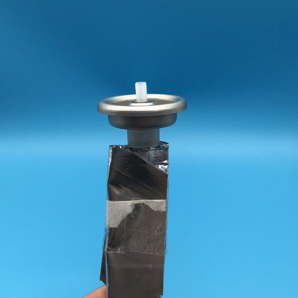 Capacité personnalisée soupape à sac en argent Aérosol / soupape à sac en aérosol sans fuite et bonne étanchéité