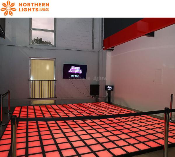 Led Grid Light Indoor Led Touch Gaming Floor Megagrid Interactive Game