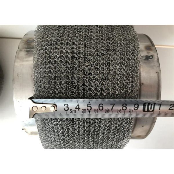 SS304 Wire Mesh Demister Pad Diameter 500mm for Reduce Liquid droplets from gas
