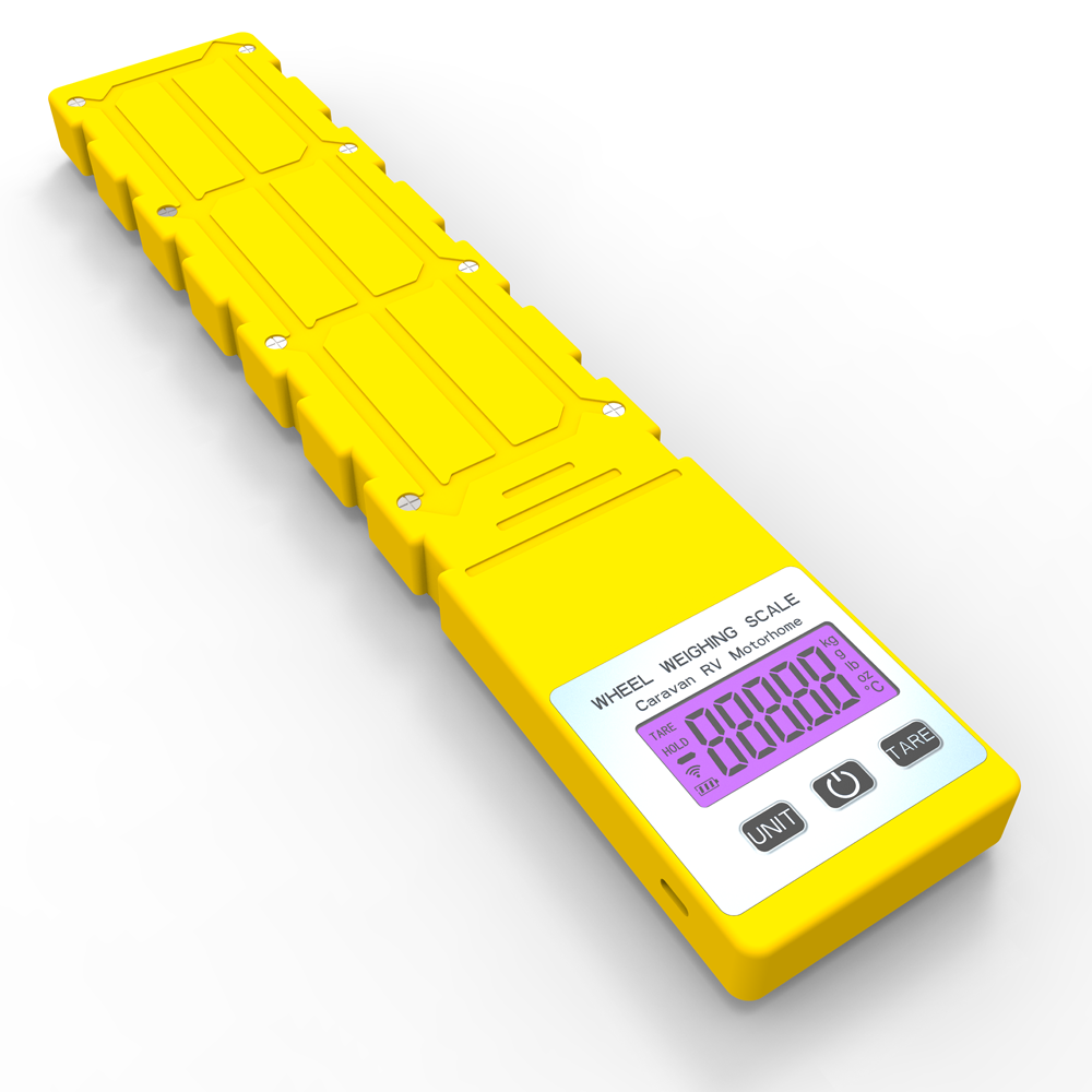 Caravan Weight Control Yellow 1000KG 4WD Camper Motorhome Scale Load RV Scale 1500 kg Motorhome Vehicle Scale