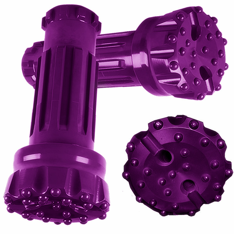 Rock Borehole Drill Bit Mining Machine Parts DTH Button Drill Bits DHD380