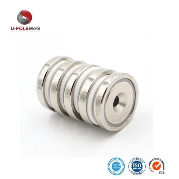 Magnets néomidiens Coupe magnétique néodymienne avec trou de contre-enfoncement Environ 25-30 jours Délai de livraison