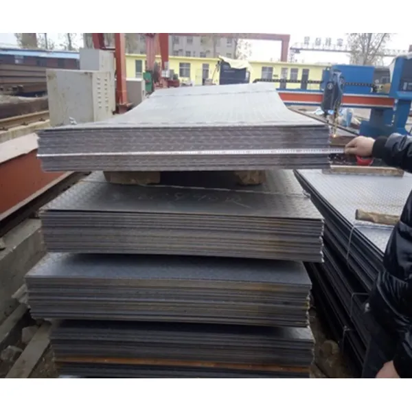 EN10155 SUMIHARD Q235B Q345B Q355NH Galvanized Checkered Plate For Floor