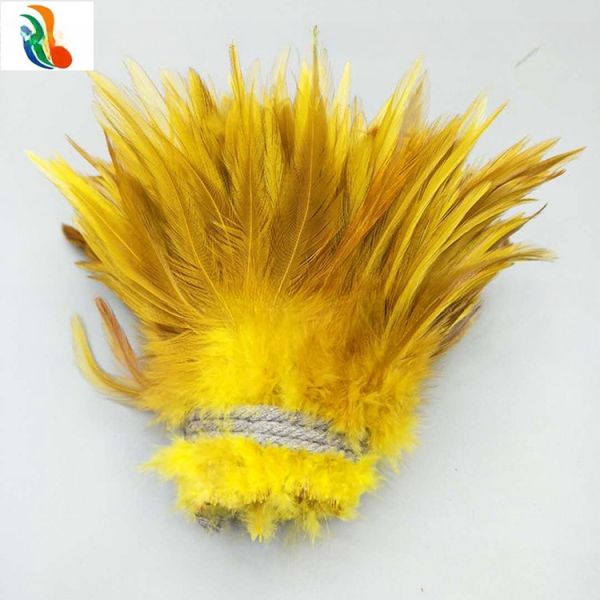 5-6 Inch Shoes Decoration Saddle Hackle Feather for Festival