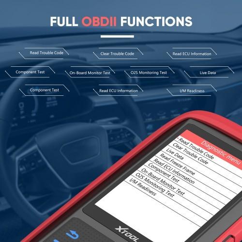 XTOOL X100 Pro3 Programador de llaves automáticas profesionales Añadir EPB, ABS, TPS Reiniciar funciones Actualización gratuita Vida útil