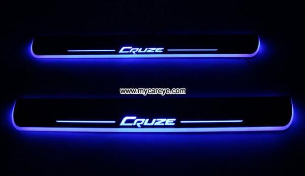 Holden Cruze auto accessory LED moving door scuff led lights suppliers