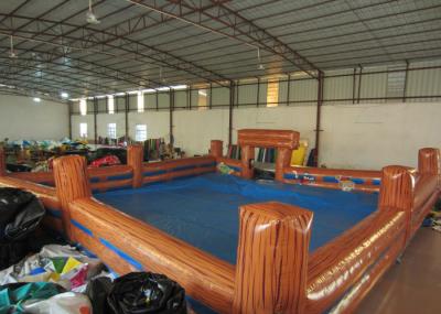 Praça de touros inflável 10 X 10 m , Explodir / Arena esportiva inflável Bounce House