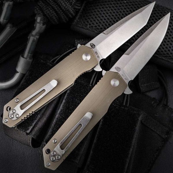 0.65ft 200mm Folding Pocket Knife Wood Handle Anti Erosion For  Camping