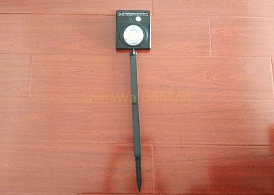 Waterproof Black Infrared Sensor Light / Solar Powered Sensor Lamp