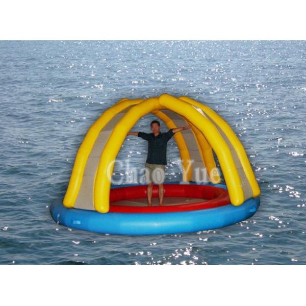 Inflatable Swimming Pool with 6 Leg and Protective Net