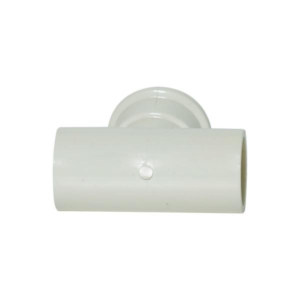 Pvc-U cuivre fils féminin Tee PVC tuyau en plastique en laiton 90 degrés coude cuivre féminin