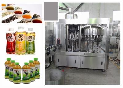 6.68kw Standard 3-In-1 Monoblock Tea Filling Machine With Perfect CIP System
