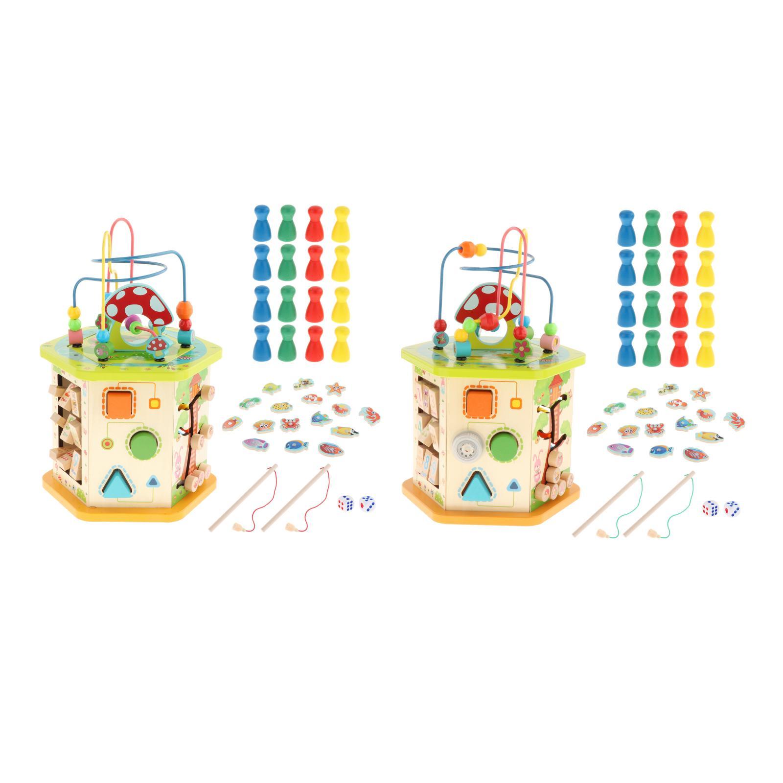 Большие игрушки куба деятельности, Montessori соответствуя штабелирующ Pentatonic письмо рояля уча для девушек мальчиков младенца детей Нового Года младенческих Куб деятельности при Montessori большой деревянный для младенца младенца детей Нового Года