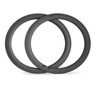 New design carbon rim 25mm wide U shape 60mm Tubular carbon rim 700C carbon bicycle rim