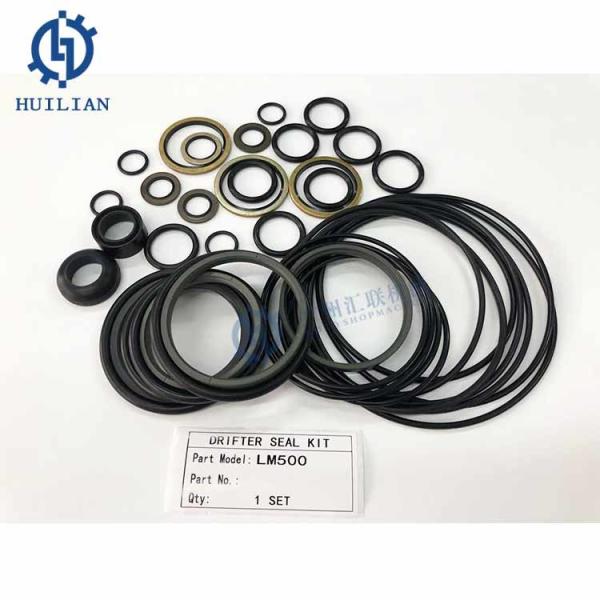 Peças hidráulicas de Kit Rock Drill Machine Sealing do selo do indeciso ajustadas dos selos para LM500