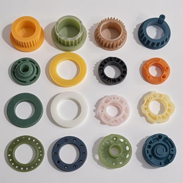 20-90 Shore A IRHD Temperature Resistant Silicone Elastomer Custom Rubber Molding