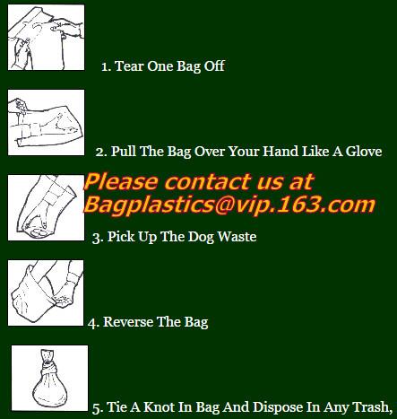 Dog, Waste, Poop Bag, Dogs, Pet Poop, Carrier Bag, Biodegradable Garbage Bag Clean-up Bag