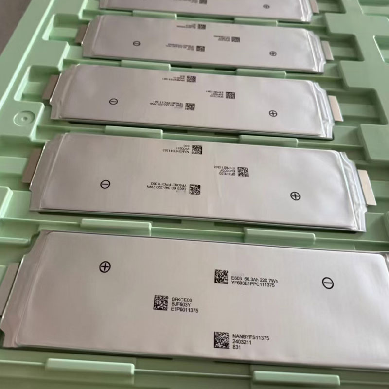 3.7V 60.3Ah High Rate Soft Pack NCM Lithium Battery Large Capacity Power Type Ternary Li Po Cell for Electric Vehicles
