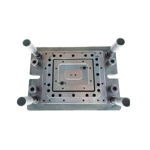 DC04  Metal Stamping Tooling Stage Tooling Custom Metal Stamping Dies For Microwave Oven Baffle