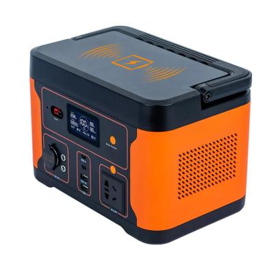 Carregamento sem fio de suporte de bateria de estação de energia portátil OEM para telefone
