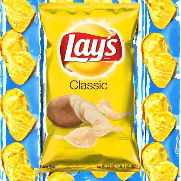 Lay's Original Potato Crisps, 54g Packs - Bulk Case of 100PCS - Ideal for International Snack Retailers - Competitive