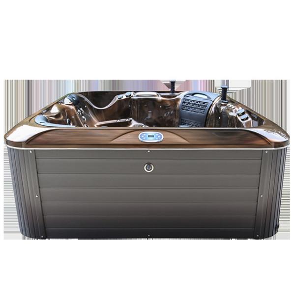 Redemoinho de mármore branco acrílico da banheira da massagem do sistema de controlo do balboa da banheira de hidromassagem das pessoas de M-780D 5