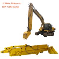 Accrochage de bras coulissant durable pour excavatrice pour machines lourdes
