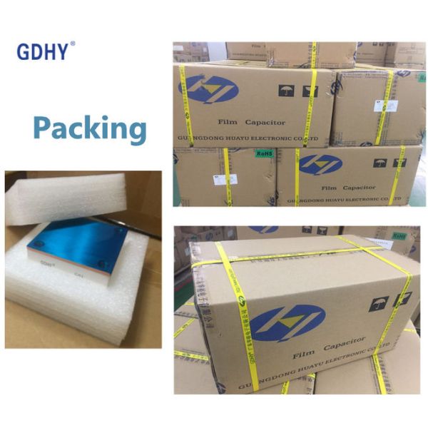 Plastic Shell Encapsulation Polypropylene X2 Capacitor 1.0uF 10% 310VAC