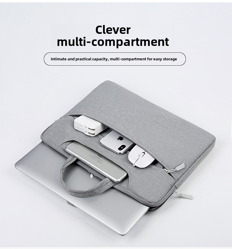 Wholesale Men's 15.6inch Tablet Laptop Bag 14inch Handheld Inner Sleeve Fabric Case Briefcase for iPad Sling Carrying System Wholesale OEM/ODM/Private Label