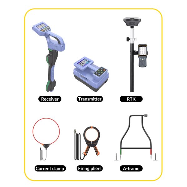 Intelligent Underground Pipeline Detector Pipeline Burial Depth Positioning
