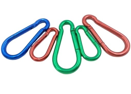 Крюки Carabiner стали Carabiner крюка симплексной щелчковой весны нержавеющей стали крюка щелчковые