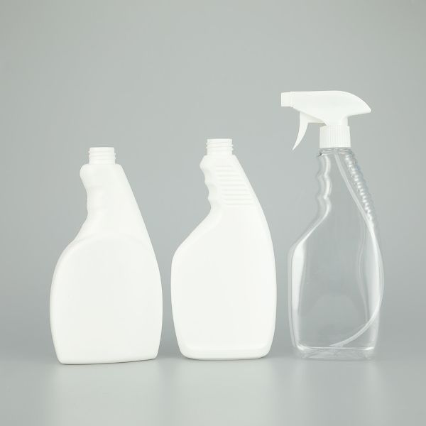 Smooth Round PET Spray Bottles In Classic Design Various Capacities Up To 500ml