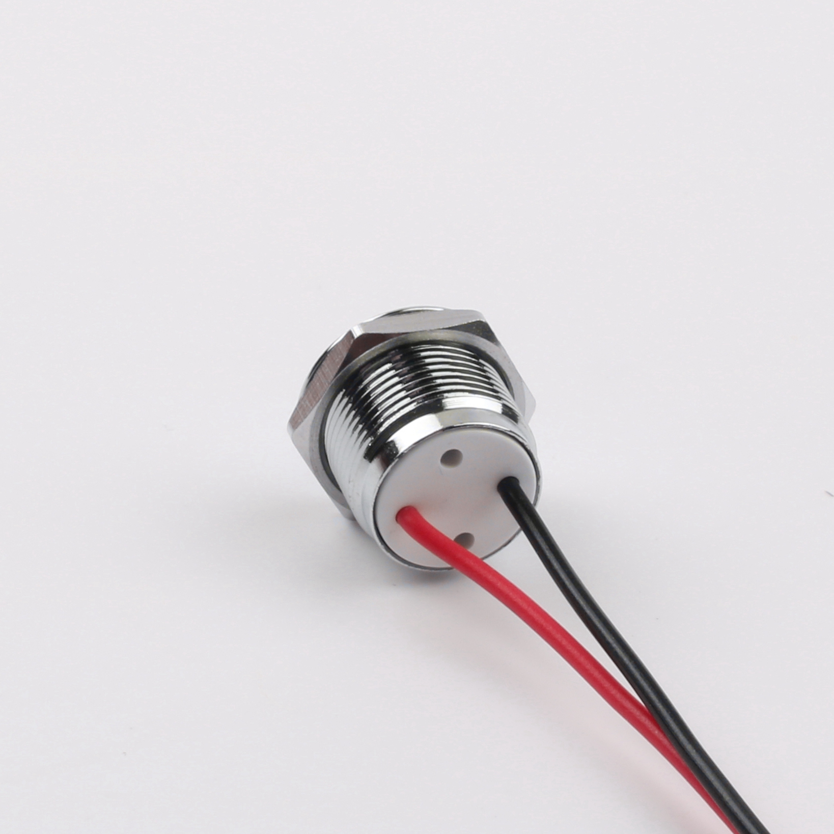 12mm Metal Indicator Light Spherical Short Style Waterproof Industrial Control Equipment CE Certified Soft LED Red Green Orange